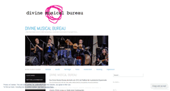 Desktop Screenshot of divinemusicalbureau.com